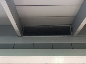 Vulcan Vents on the eave of a home in Foresthill, CA